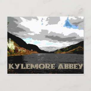 Urlaubspostkarte der Abtei Kylemore Feiertagspostkarte