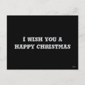 Urlaubspostkarte Feiertagspostkarte (Rückseite)