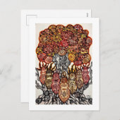 Urlaubspostkarte Feiertagspostkarte (Vorne/Hinten)