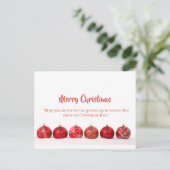 Urlaubspostkarte Feiertagspostkarte (Stehend Vorderseite)