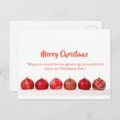 Urlaubspostkarte Feiertagspostkarte (Vorne/Hinten)