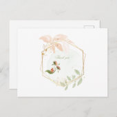 Urlaubspostkarte Feiertagspostkarte (Vorne/Hinten)