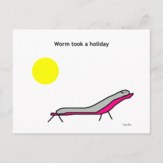 Urlaubspostkarte Feiertagspostkarte (Vorderseite)