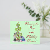 Urlaubspostkarte Feiertagspostkarte (Stehend Vorderseite)