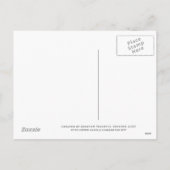 Urlaubspostkarte Feiertagspostkarte (Rückseite)