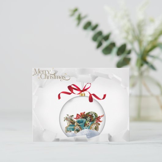 Urlaubspostkarte Feiertagspostkarte (Stehend Vorderseite)