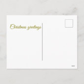 Urlaubspostkarte Feiertagspostkarte (Rückseite)