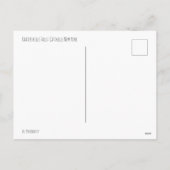 Urlaubspostkarte Feiertagspostkarte (Rückseite)