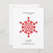 Urlaubspostkarte Feiertagspostkarte (Vorne/Hinten)