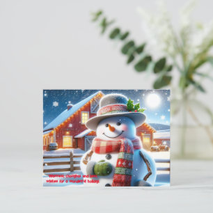 Urlaubspostkarte Feiertagspostkarte