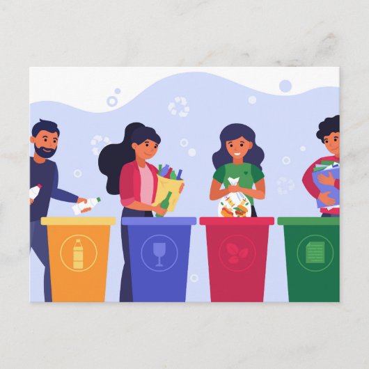 Urlaubspostkarte Feiertagspostkarte (Vorderseite)