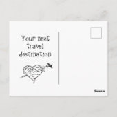 Urlaubspostkarte Postkarte (Rückseite)