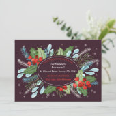 Urlaubsreisekarte Einladung (Stehend Vorderseite)