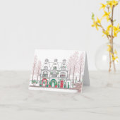 Urlaubsreisekarte Karte (Gelbe Blume)