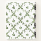 Urlaubsrezepte Kochbuch Mistletoe Familienunterneh Notizblock (Rückseite)