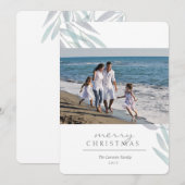 Urlaubssage Feiertagskarte (Vorne/Hinten)