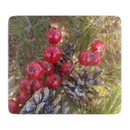 Urlaubssaison dekorativ schneidebrett