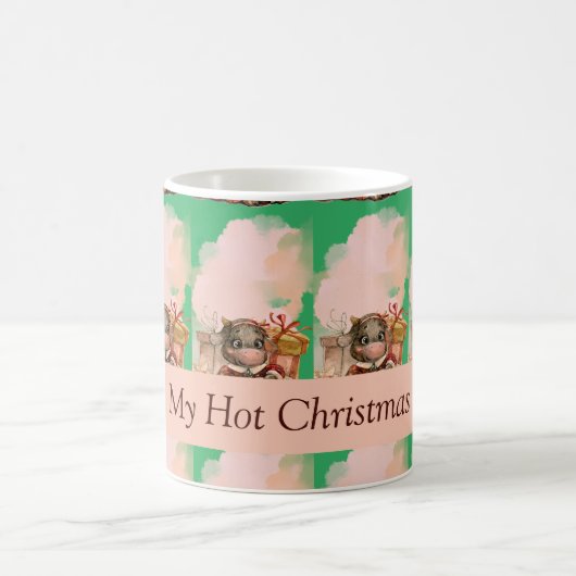 Urlaubssaison Grün trinken Kaffeetasse (Mittel)