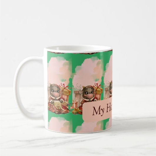 Urlaubssaison Grün trinken Kaffeetasse (Links)