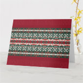 Urlaubssaison Karte (Gelbe Blume)