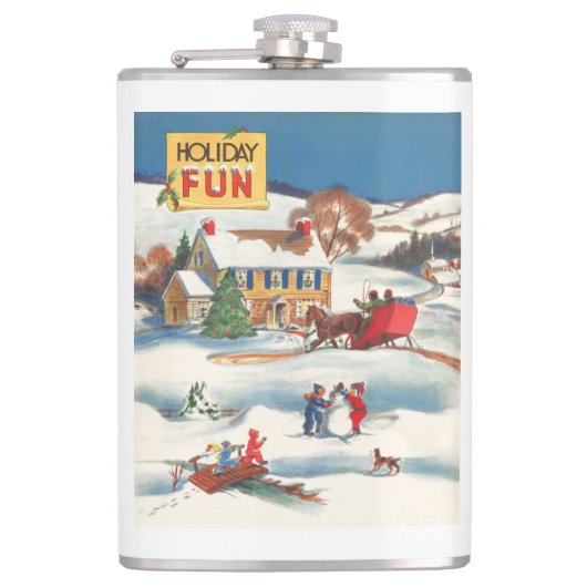 Urlaubsspass Flachmann (Vorderseite)