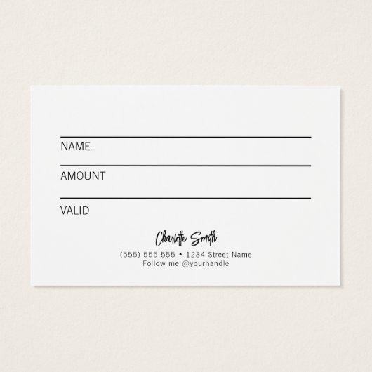 Urlaubsstift für Holz und String Lights (Rückseite)