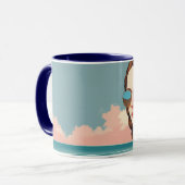 Urlaubsstimmung mit Mona Lisa Tasse (Vorderseite Links)