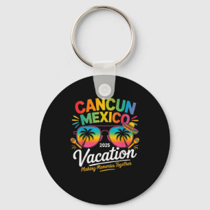 Urlaubsstrand Cancun Mexiko 2025 Reise Gruppe Schlüsselanhänger