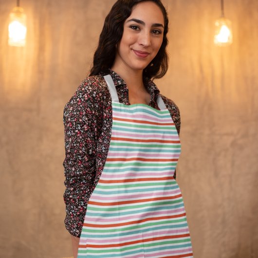 Urlaubsstreifen | Christmas Niedlich Candinavian Schürze