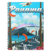 Urlaubstext Panama River Notizblock (Vorderseite)