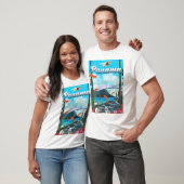 Urlaubstext Panama River T-Shirt (Unisex)