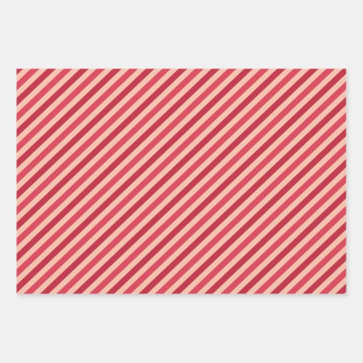 Urlaubstriche Geschenkpapier Set (Vorderseite 3)