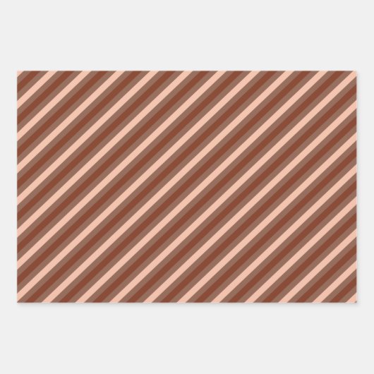 Urlaubstriche Geschenkpapier Set (Vorderseite)