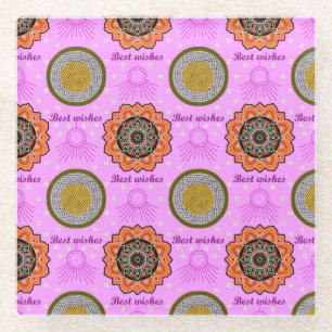 Urlaubsvibes Glasuntersetzer