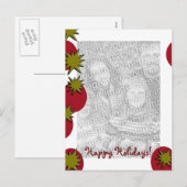 Urlaubsvorlage Feiertagspostkarte (Vorne/Hinten)