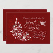 Urlaubsvorteil Wohltätigkeit Einladung (Vorne/Hinten)