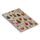 Urlaubswünsche: Weihnachts-Notebook-Sammlung Notizblock (Rechte Seite)