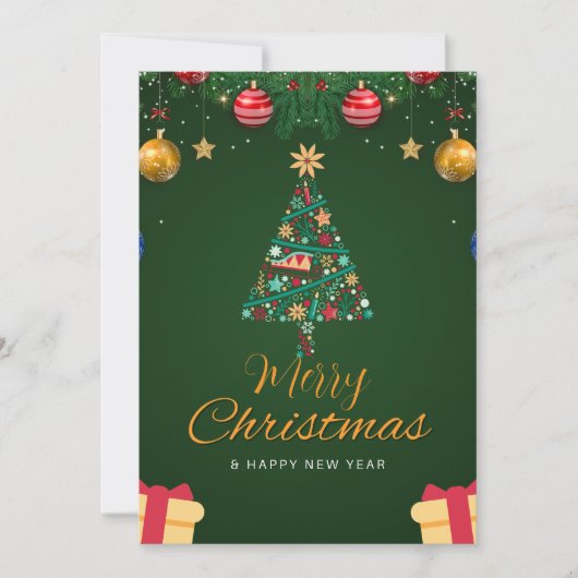 Urlaubswunschkarte Feiertagskarte (Vorderseite)