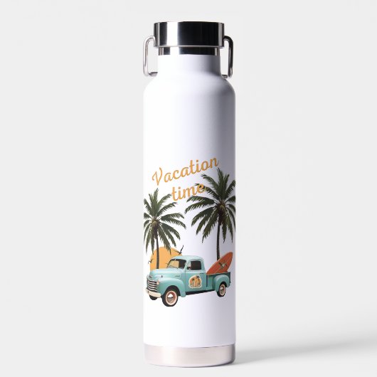 Urlaubszeit Trinkflasche (Vorne)