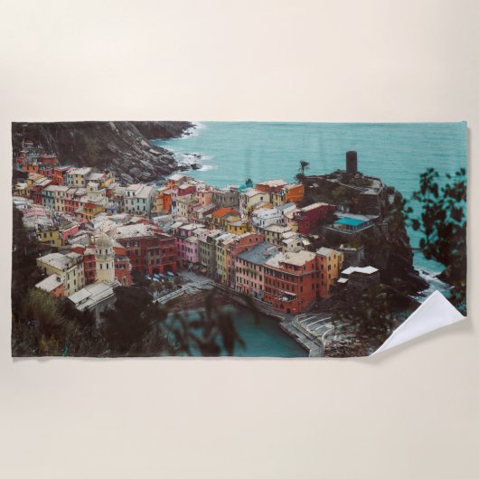 Urlaubsziel Strandtuch (Vorderseite)