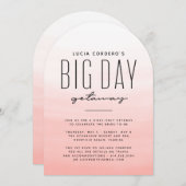 Urlaubziel Junggeselinnen-Abschied Einladung (Vorne/Hinten)