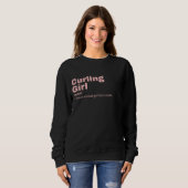 Urling Girl - Curling Sweatshirt (Vorne ganz)