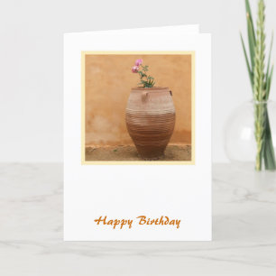 Urn Birthday Card Karte