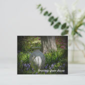 Urn Postcard Postkarte (Stehend Vorderseite)