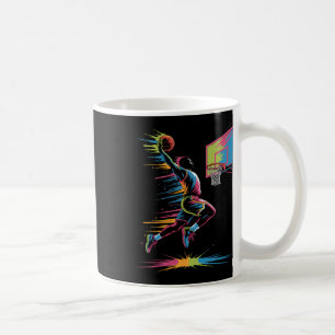 Urn Slam Dunk Art Abstracts Tropfskizze Grafik Onl Kaffeetasse