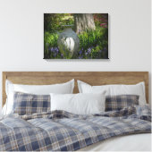 Urn Stretched Canvas Print Leinwanddruck (Insitu (Schlafzimmer))