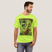Urne-Gesicht Photoshop Kunst T-Shirt (Vorne ganz)