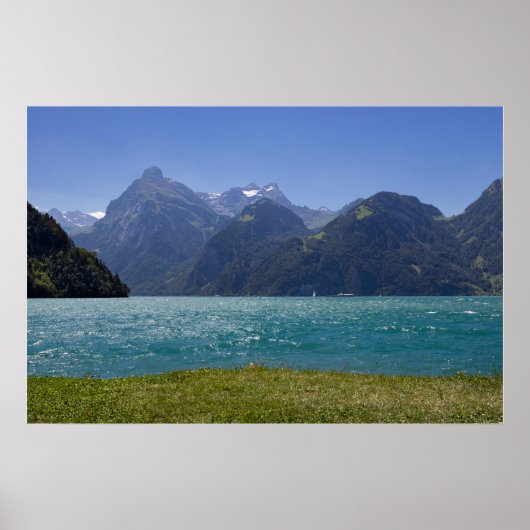 Urnersee Summer View, Schweiz Poster (Vorne)