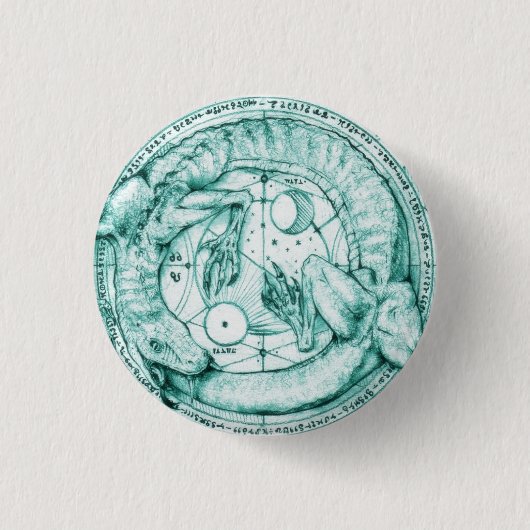 uroboro alquimico button (Vorderseite)