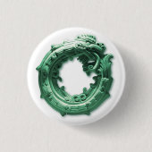 uroboro Quetzalcóatl Button (Vorderseite)